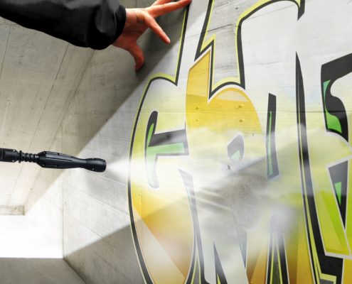 anti graffiti coating aanbrengen muur