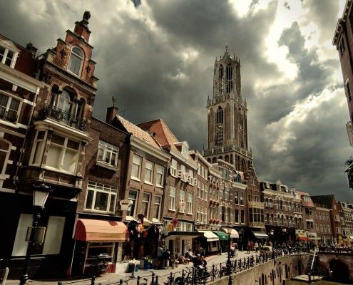 Poedercoaten Utrecht aanzicht stad