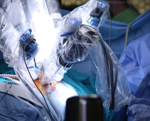 operatiekamer met DNA coating op hartklep